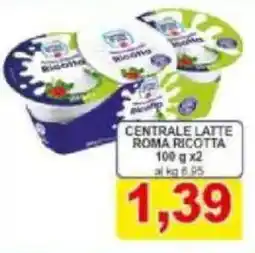 Pewex Centrale latte roma ricotta offerta