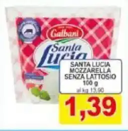 Pewex Santa lucia mozzarella senza lattosio offerta