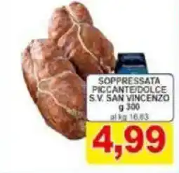 Pewex Soppressata piccante/dolce s.v. SAN VINCENZO offerta