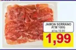 Pewex Jamon serrano atm offerta