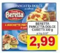 Pewex Beretta pancetta dolce cubetti offerta