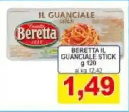Pewex Berettail guanciale stick offerta