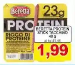 Pewex Beretta protein stick tacchino offerta