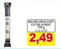 Pewex Incarlopsa fuet extra duroc offerta