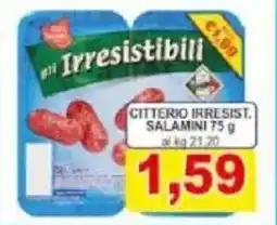 Pewex Citterio irresist salamini offerta