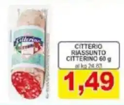 Pewex Citterio riassunto citterino offerta