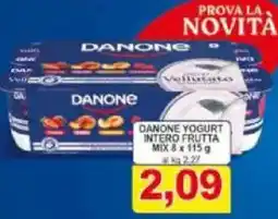 Pewex Danone yogurt intero frutta mix offerta