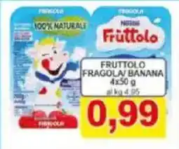 Pewex Fruttolo fragola banana offerta
