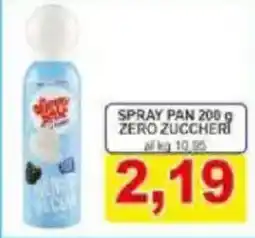 Pewex Spray pan zero zuccheri offerta