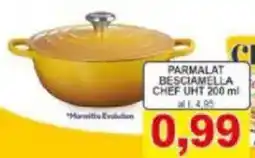 Pewex Parmalat besciamella clamella chef UHT offerta