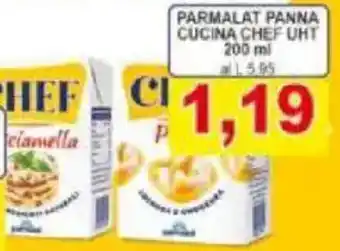 Pewex Parmalat panna cucina chef UHT offerta
