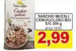 Pewex Sarchio muesli ciokogoloso bio sig offerta