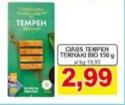 Pewex Ciabs tempeh teriyaki bio offerta