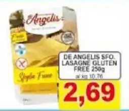 Pewex De angelis sfo. lasagne gluten free offerta