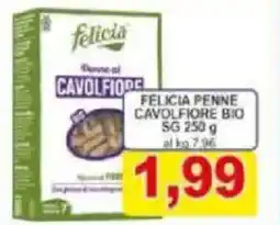 Pewex Felicia penne cavolfiore bio SG offerta