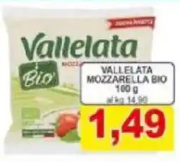 Pewex Vallelata mozzarella bio offerta