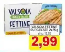 Pewex Valsoia fettine surgelate offerta