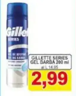 Pewex Gillette series gel barba offerta