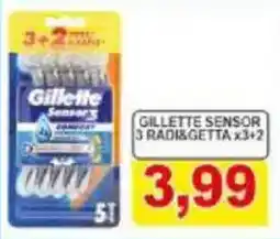 Pewex Gillette sensor 3 radi&getta offerta