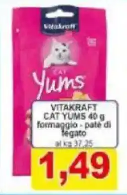 Pewex Vitakraft cat yums offerta