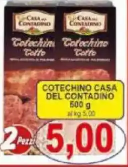 Pewex Cotechino casa del contadino offerta