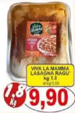 Pewex Viva la mamma lasagna ragu offerta
