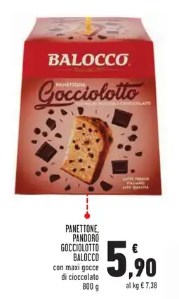 Conad Panettone, pandoro gocciolotto BALOCCO offerta