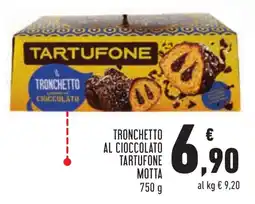 Conad Tronchetto al cioccolato tartufone MOTTA offerta