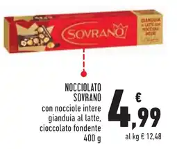 Conad Nocciolato SOVRANO offerta