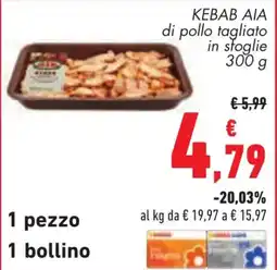 Conad Kebab AIA offerta