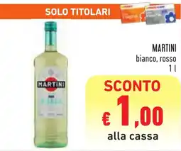 Conad MARTINI bianco, rosso offerta