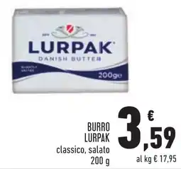 Conad Burro LURPAK offerta