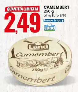 Eurospin Land camembert offerta
