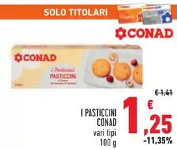 Conad I pasticcini CONAD offerta