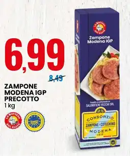 Eurospin Zampone modena igp precotto offerta