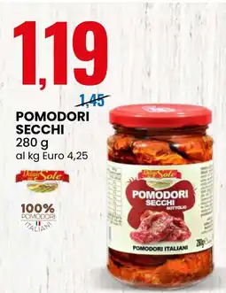 Eurospin Delizie dal sole pomodori secchi offerta