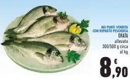 Conad Orata allevata offerta