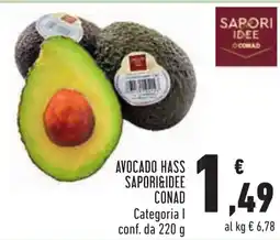 Conad Avocado hass sapori&idee CONAD offerta