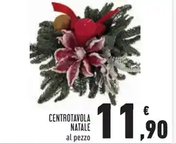 Conad Centrotavola natale offerta