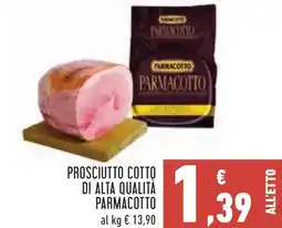 Conad Prosciutto cotto di alta qualità PARMACOTTO offerta