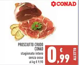 Conad Prosciutto crudo CONAD offerta