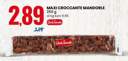 Eurospin Dolciando maxi croccante mandorle offerta