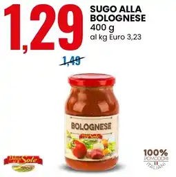 Eurospin Sugo alla bolognese offerta