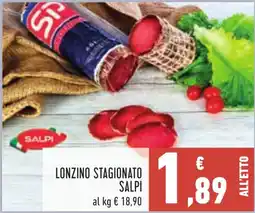 Conad Lonzino stagionato SALPI offerta