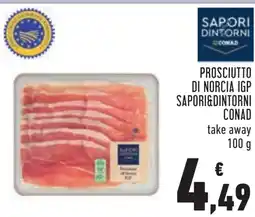 Conad Prosciutto di norcia igp sapori&dintorni CONAD offerta