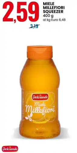 Eurospin Dolciando miele millefiori squeezer offerta