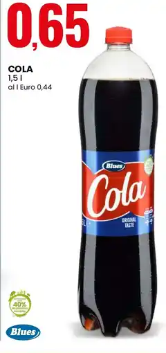 Eurospin Blues cola offerta