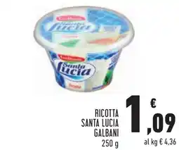 Conad Ricotta santa lucia GALBANI offerta