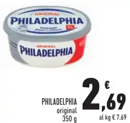 Conad PHILADELPHIA original offerta