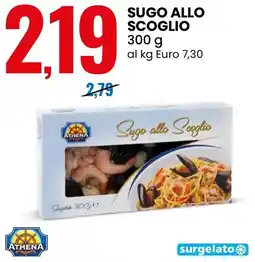 Eurospin Athena sugo allo scoglio offerta